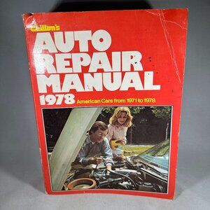 Chiltons Auto Repair Manual 1978 For American Cars 1971-1978